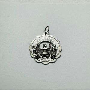 Sterling Silver Jamaica Charm for Charm Bracelet or Necklace Marked CREA STER